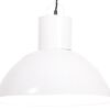 vidaXL Hanging Lamp 25 W White Round 48 cm E27