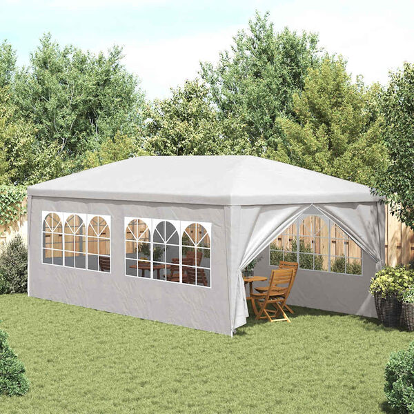 vidaXL Party Tent 3x6 m White