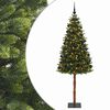 vidaXL Artificial Christmas Tree with Bauble 180 cm 300 LEDs