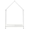 vidaXL Firewood Rack White 60x25x90 cm Cold-rolled steel