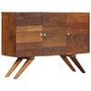 vidaXL Sideboard Brown Solid Reclaimed Wood 110x30x75 cm
