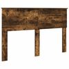 vidaXL Headboard Smoked Oak Engineered wood