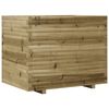 vidaXL Garden Planter 90x60x72.5 cm Impregnated Wood Pine