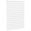 vidaXL Zebra Blind White 165x200 cm Fabric Width 160.9 cm Polyester