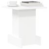 vidaXL End Table White 35.5 x 35 x 40 cm Engineered Wood