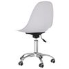 vidaXL Swivel Office Chair White PP