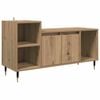 vidaXL TV Cabinet 100 x 35 x 55 cm Artisan Oak Engineered Wood