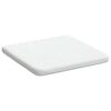 vidaXL Seat Cushions 4 pcs White 40 x 40 x 3 cm Fabric