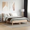 vidaXL Bed Frame without Mattress 120x200 cm Solid Wood Pine