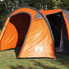 vidaXL Dome Tent with Roof Other Grey and Orange 384 x 254 x 170 cm