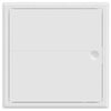 vidaXL Access Panel White 33 x 33 x 3 cm Steel