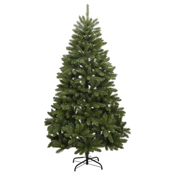 vidaXL Artificial Hinged Christmas Tree with Stand Green 270 cm