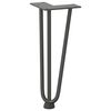 vidaXL Hairpin Legs for Coffee Table 4 pcs Anthracite 30 cm Solid Steel