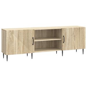 vidaXL TV Cabinet 150 x 31 x 50 cm Sonoma Oak Engineered Wood