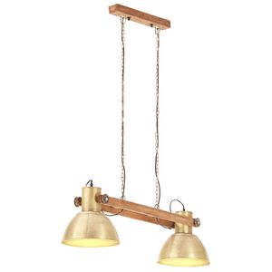 vidaXL Industrial Hanging Lamp 25 W Brass 109 cm E27