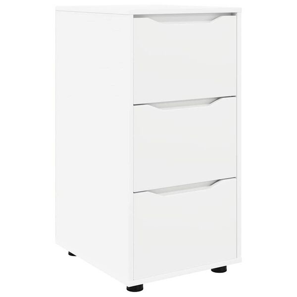 vidaXL Storage Cabinet White 40 x 48 x 81 cm Engineered Wood