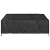 vidaXL Garden Bench Cover Black 200 x 100 x 89 cm 210D Oxford Fbric