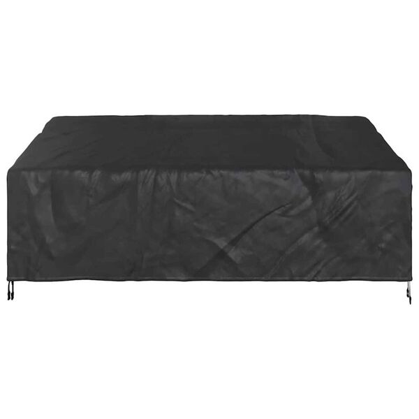 vidaXL Garden Bench Cover Black 200 x 100 x 89 cm 210D Oxford Fbric