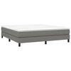 vidaXL Box Spring Bed Frame Dark Grey Super King Fabric (UK/IE/FI/NO only)