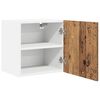 vidaXL Hanging Cabinet with Storage Old Wood and White 40 x 31 x 40 cm