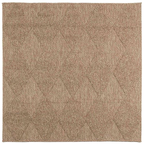 vidaXL Area Rugs Square Natural 120 x 120 cm