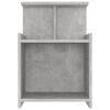 vidaXL Bed Cabinets 2 pcs Concrete Grey 40x35x60 cm Engineered Wood