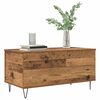 vidaXL Coffee Table Old wood 90 x 44.5 x 45 cm Engineered wood