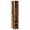 vidaXL Wardrobe Old Wood 30x50x200 cm Engineered Wood