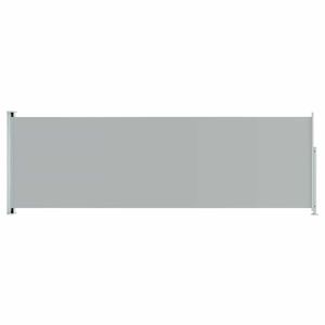 vidaXL Patio Retractable Side Awning 200x600 cm Grey