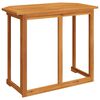 vidaXL Bistro Table 90x50x75 cm Solid Acacia Wood