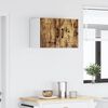 vidaXL Kitchen Wall Cabinet Smoked Oak 60 x 31 x 40 cm Engineered Wood