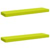 vidaXL 2-Piece Bench Cushions VUGHT 2 pcs 100% Polyester Bright Green
