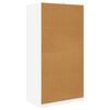 vidaXL Bathroom Cabinet White 79.5 x 49 x 156 cm Engineered Wood