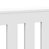 vidaXL Radiator Cover White 149x20x82 cm Engineered Wood