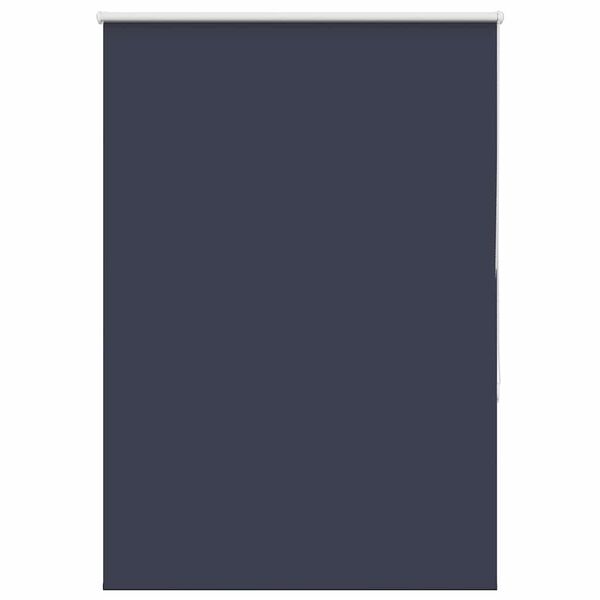 vidaXL Roller Blind Blackout Marine 90x175 cm Fabric Width 85.7 cm Polyester