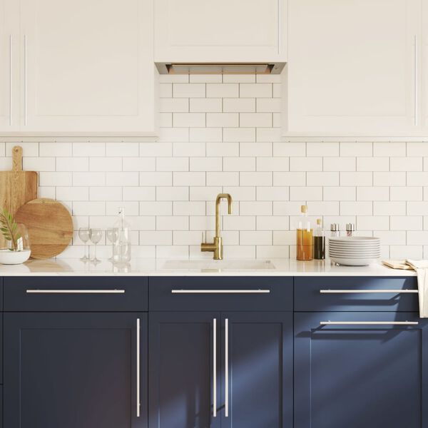 vidaXL Cabinet Handles 20 pcs Silver 320 mm Stainless Steel