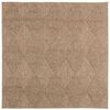 vidaXL Area Rugs Square Natural 240 x 240 cm