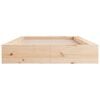 vidaXL Bed Frame without Mattress 100x200 cm Solid Wood
