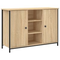vidaXL Sideboard Sonoma Oak 100x35x70 cm Engineered Wood
