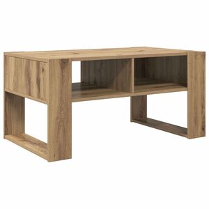 vidaXL Coffee Table Artisan Oak 92 x 53 x 45 cm Engineered Wood