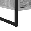 vidaXL TV Cabinet Grey Sonoma 100 x 36 x 49.5 cm Engineered Wood