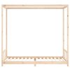 vidaXL Kids Bed Frame 90x200 cm Solid Wood Pine