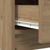 vidaXL Sideboard with Drawers Artisan Oak 71x35x84 cm Engineered Wood