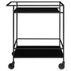 House Nordic Bar Trolley Avery 68x40x59 cm Black