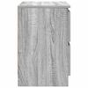 vidaXL TV Cabinet Grey Sonoma 40x35x54 cm Engineered Wood