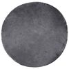 vidaXL Faux Sheepskin Rug TAFALLA Anthracite &Oslash; 160 cm Polyester