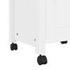 vidaXL Kitchen Trolley MONZA 48x40x88.5 cm Solid Wood Pine