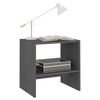 vidaXL Bedside Cabinets 2 pcs Grey 40x30.5x40 cm Solid Pinewood