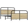 vidaXL Bed Frame Without Mattress 120x200 cm Sonoma Oak Engineered Wood
