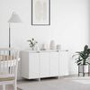 vidaXL Sideboard White 120 x 41 x 75 cm Engineered wood